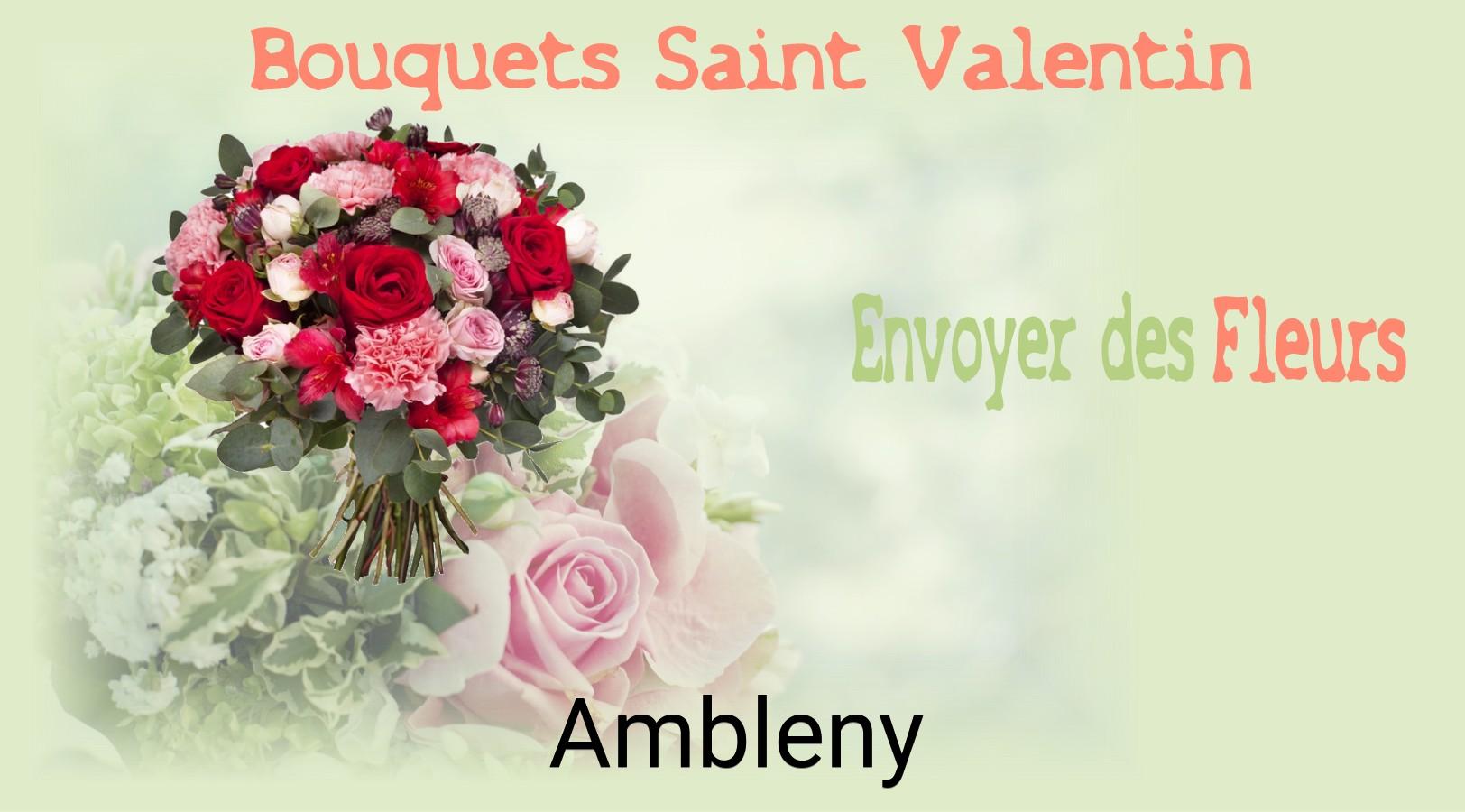 Roses de Saint-Valentin livrées à Ambleny